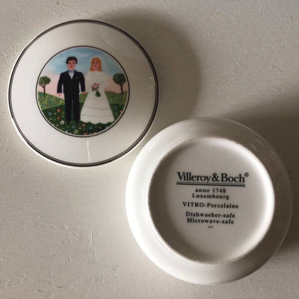 ❤️... Villeroy & Boch Trinket Ceramic Jewelry Box